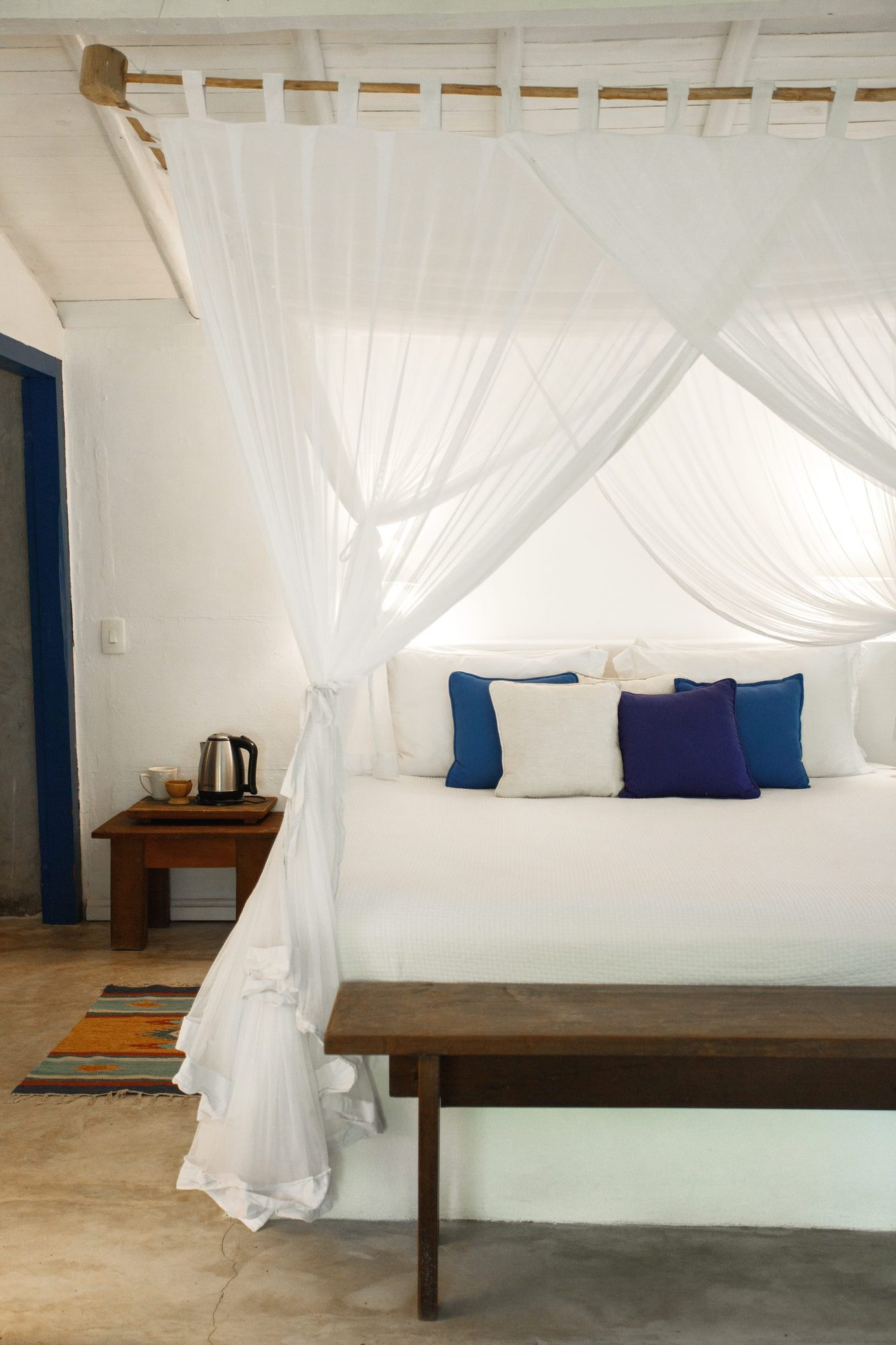 Cama do Bangalô Azul