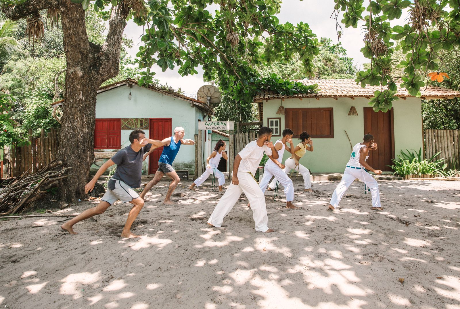 Capoeira na vila